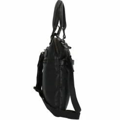 Best Harbour 2nd Urban Poets Vega Laptoptasche Leder 38 cm dark ash