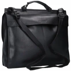 Harold's Laptoptaschen|Aktentaschen<Aberdeen Aktentasche Leder 39 cm Laptopfach schwarz