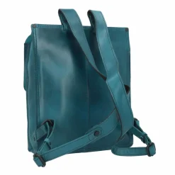 Harold's Lederrucksäcke|City Rucksäcke<Aberdeen City Rucksack Leder 31.5 cm petrol