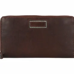 Harold's Damengeldbörsen Querformat<Aberdeen Geldbörse RFID Leder 19 cm braun
