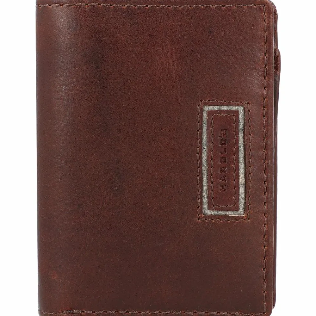 Harold's Herrengeldbörsen Hochformat<Aberdeen Geldbörse RFID Leder 10 cm braun