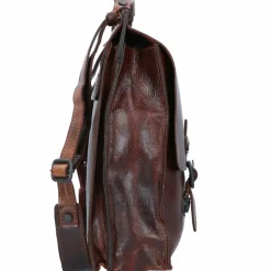 Harold's Messenger Bags|Laptoptaschen<Aberdeen Messenger Leder 40 cm Laptopfach braun