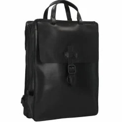 Harold's Lederrucksäcke|Daypacks<Aberdeen Rucksack Leder 38 cm schwarz