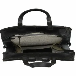 Harold's Lederrucksäcke|Daypacks<Aberdeen Rucksack Leder 38 cm schwarz