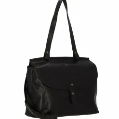 Harold's Schultertaschen<Aberdeen Schultertasche Leder 32 cm schwarz