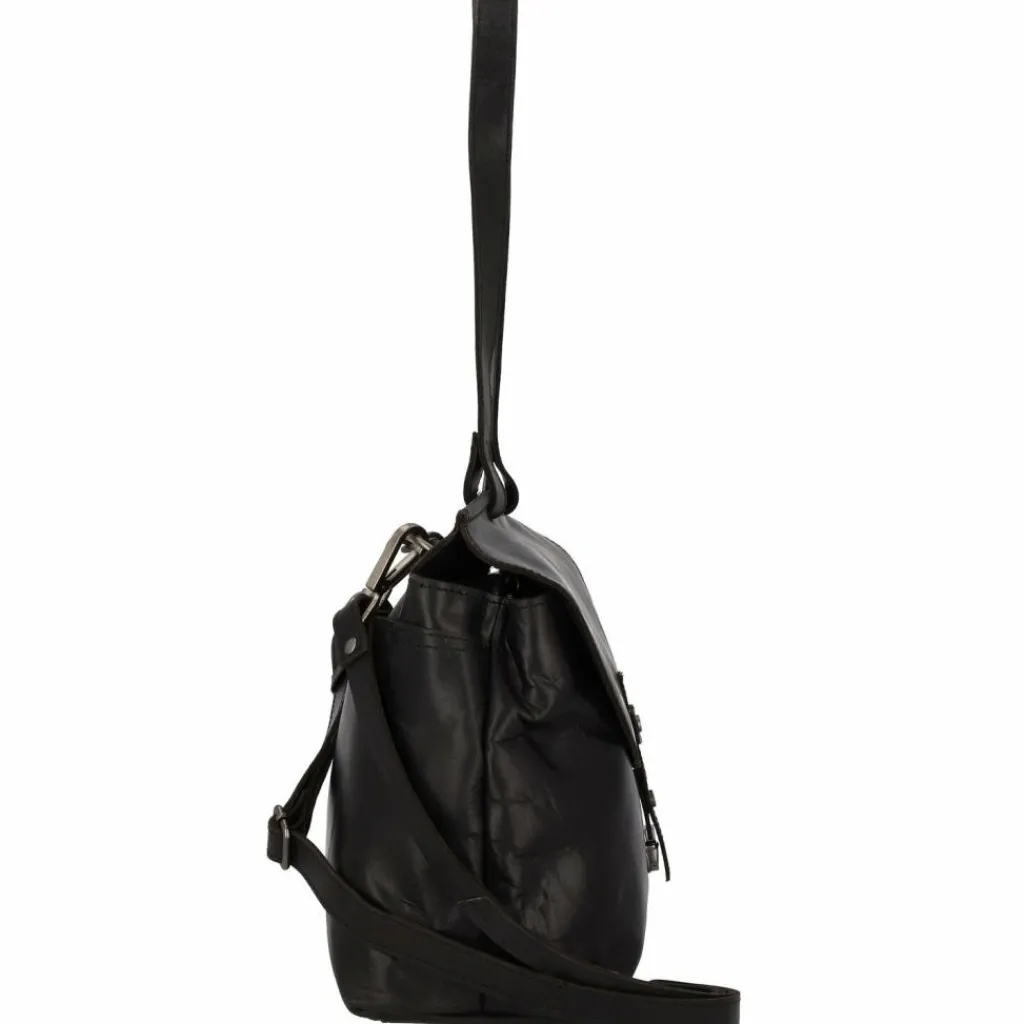 Harold's Schultertaschen<Aberdeen Schultertasche Leder 32 cm schwarz