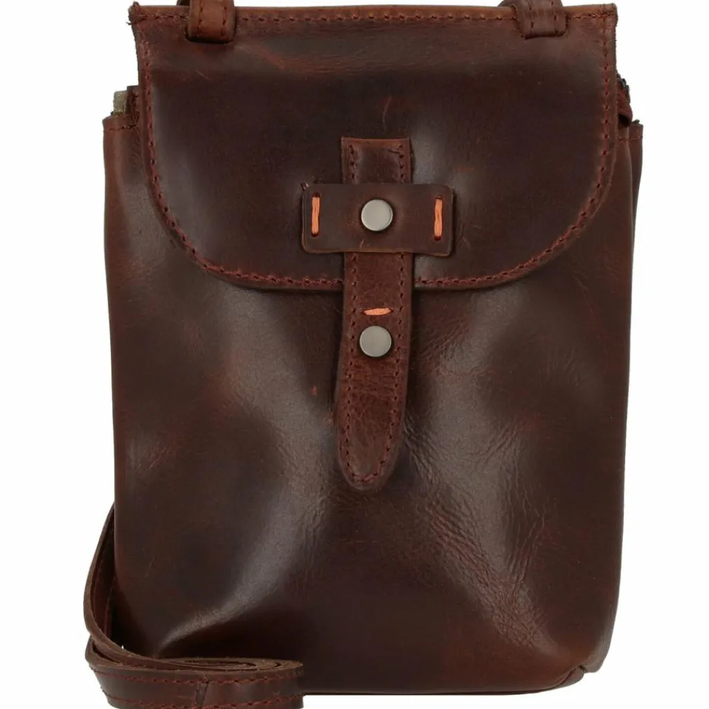 Harold's Umhängetaschen<Aberdeen Umhängetasche Leder 13 cm brown