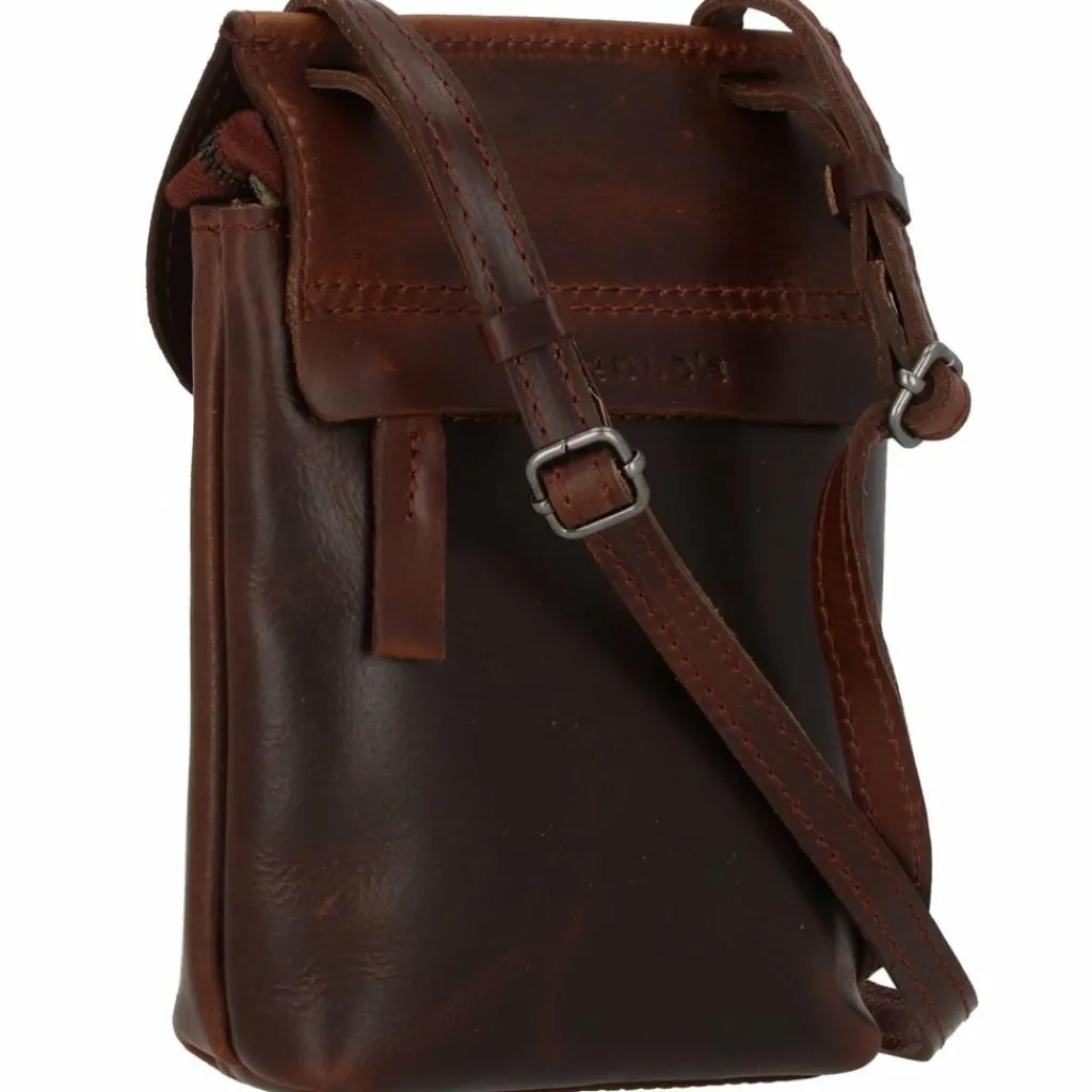 Harold's Umhängetaschen<Aberdeen Umhängetasche Leder 13 cm brown
