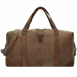 Outlet Harold's Antic Weekender Reisetasche Leder 50 cm natur