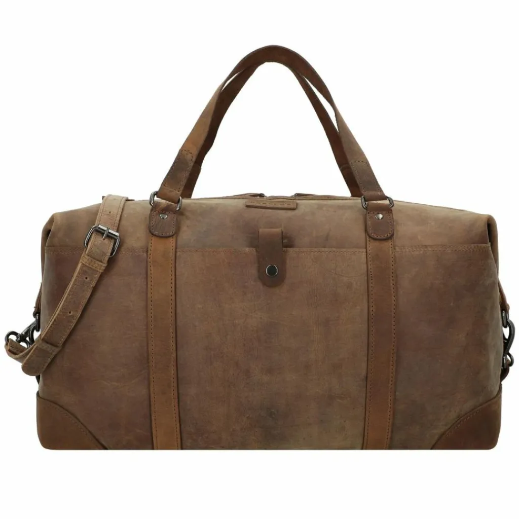 Outlet Harold's Antic Weekender Reisetasche Leder 50 cm natur