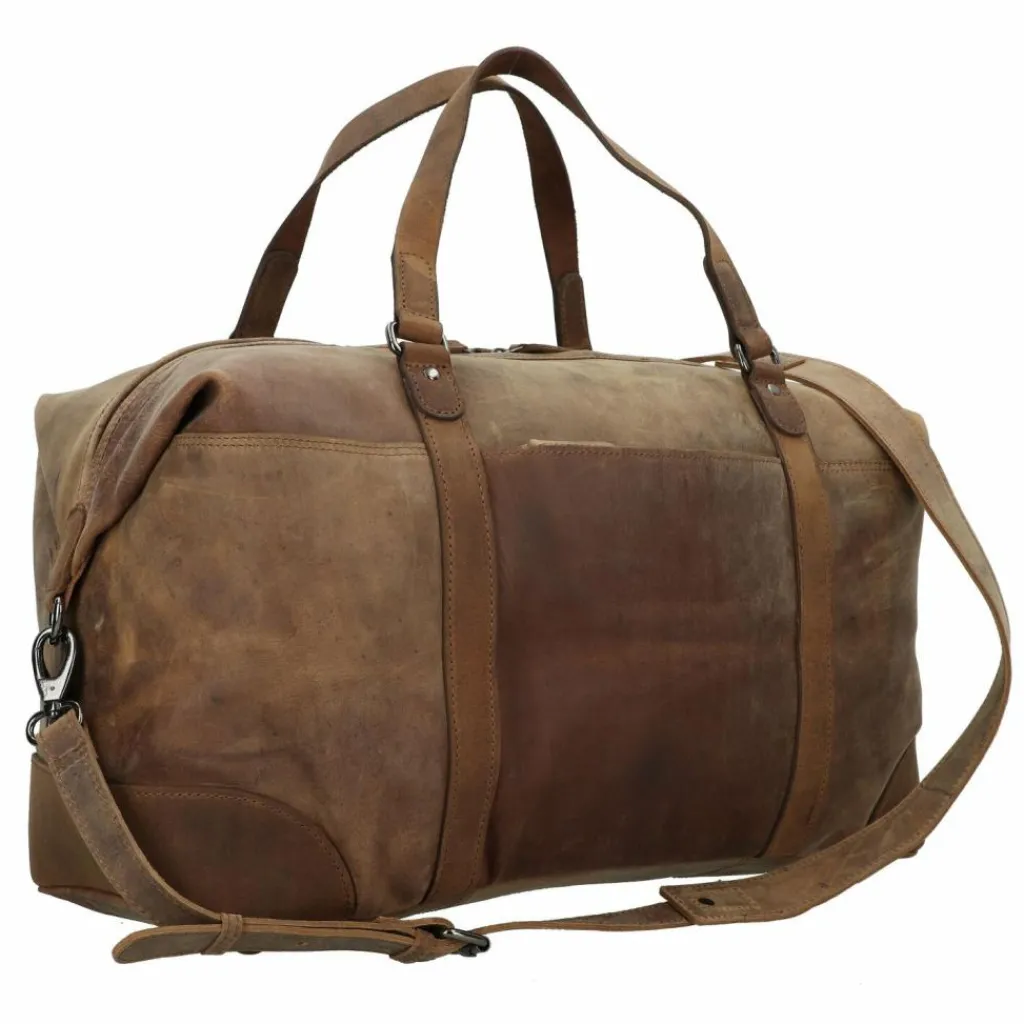 Outlet Harold's Antic Weekender Reisetasche Leder 50 cm natur