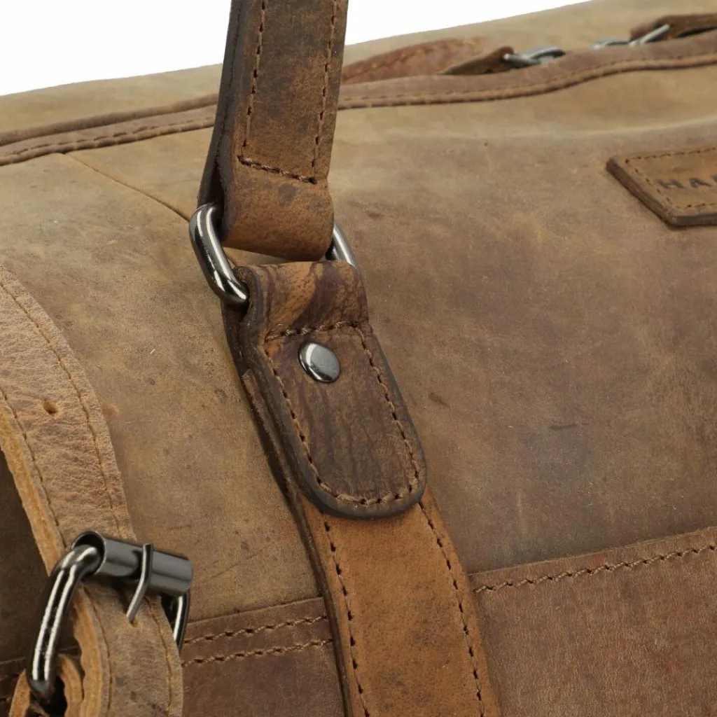 Outlet Harold's Antic Weekender Reisetasche Leder 50 cm natur