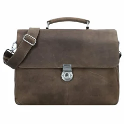Outlet Harold's Antico Aktentasche II Leder 40 cm taupe