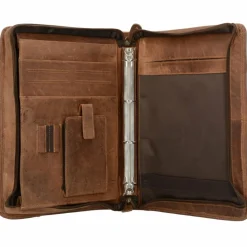 Harold's Mappen Aller Art<Antico Schreibmappe Leder 34 cm natur