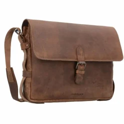 Clearance Harold's Antik Messenger Leder 35 cm natur