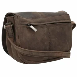 Harold's Umhängetaschen<Antik Umhängetasche Leder 21 cm taupe