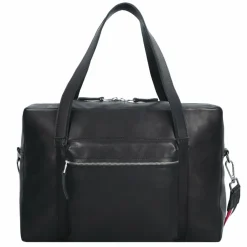 Harold's Schultertaschen<Bague Schultertasche Leder 40 cm schwarz