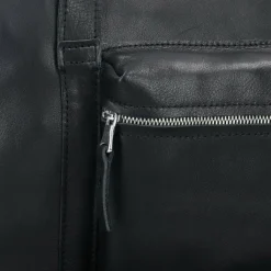 Harold's Schultertaschen<Bague Schultertasche Leder 40 cm schwarz