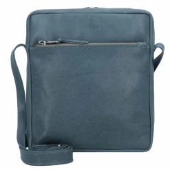 Sale Harold's Bague Umhängetasche Leder 19 cm blau