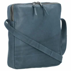 Sale Harold's Bague Umhängetasche Leder 19 cm blau