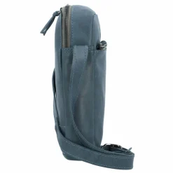 Sale Harold's Bague Umhängetasche Leder 19 cm blau