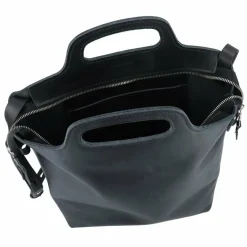 Outlet Harold's Bottle Handtasche Leder 27 cm schwarz