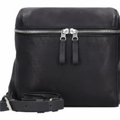 Harold's Umhängetaschen<Box Umhängetasche Leder 21 cm schwarz