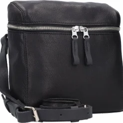 Harold's Umhängetaschen<Box Umhängetasche Leder 21 cm schwarz