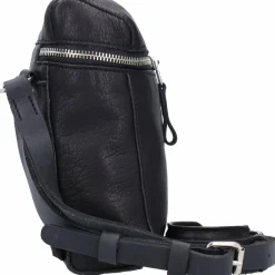 Harold's Umhängetaschen<Box Umhängetasche Leder 21 cm schwarz