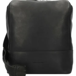 Harold's Lederrucksäcke|Business-Rucksäcke<Campo Rucksack Leder 35 cm Laptopfach schwarz