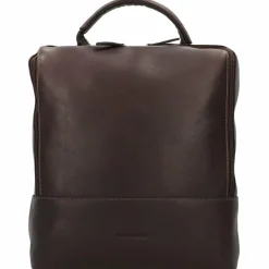 Harold's Lederrucksäcke|Business-Rucksäcke<Campo Rucksack Leder 35 cm Laptopfach braun