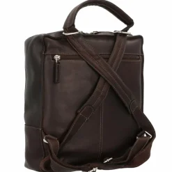 Harold's Lederrucksäcke|Business-Rucksäcke<Campo Rucksack Leder 35 cm Laptopfach braun