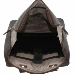 Harold's Lederrucksäcke|Business-Rucksäcke<Campo Rucksack Leder 35 cm Laptopfach braun