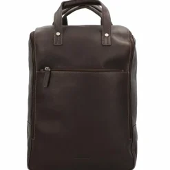 New Harold's Campo Rucksack Leder 45 cm Laptopfach braun
