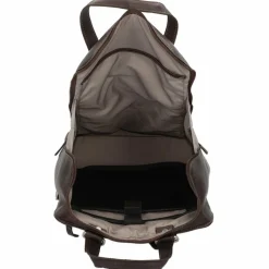 New Harold's Campo Rucksack Leder 45 cm Laptopfach braun