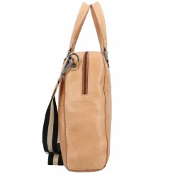 Harold's Laptoptaschen|Aktentaschen<Caugio Aktentasche Leder 41 cm Laptopfach camel