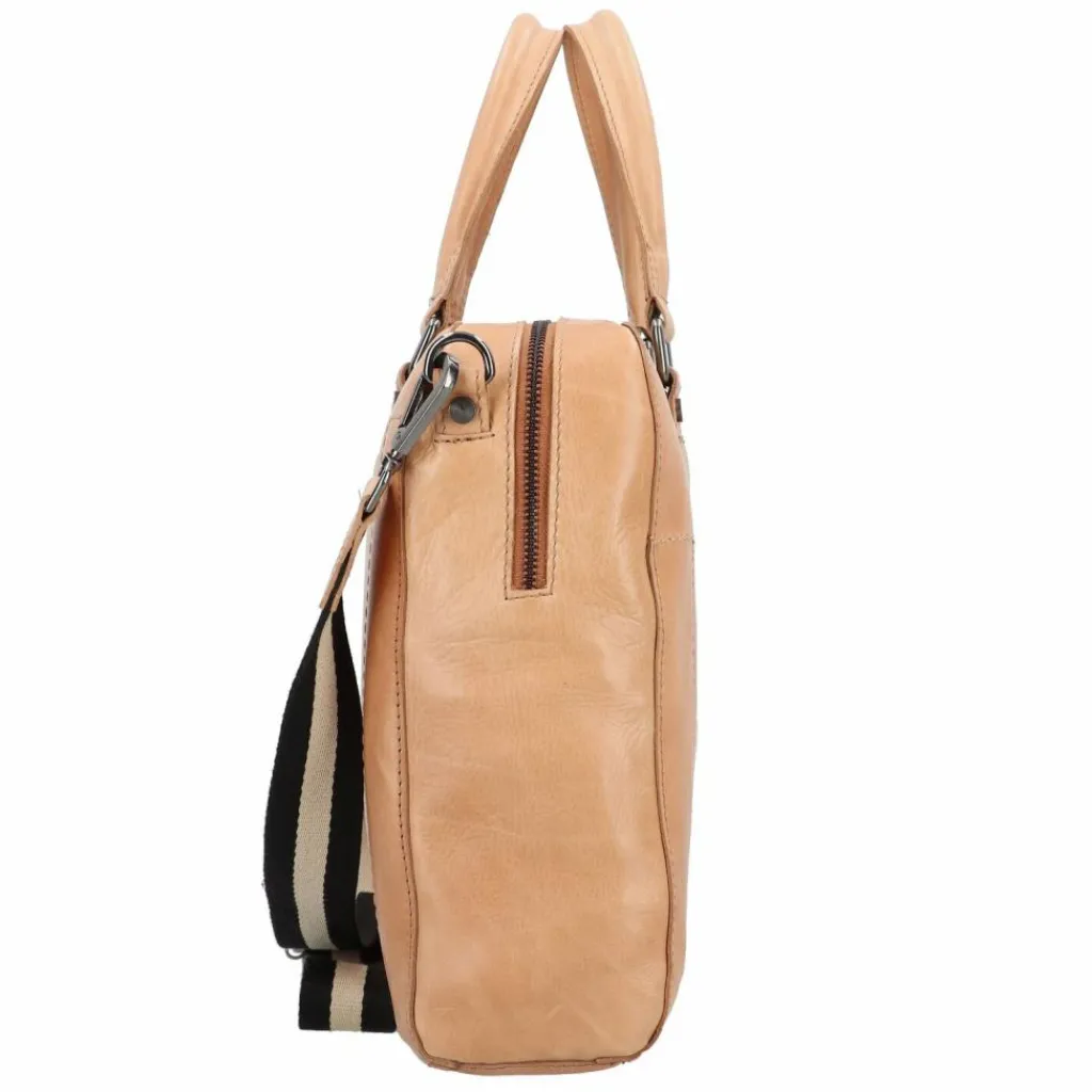 Harold's Laptoptaschen|Aktentaschen<Caugio Aktentasche Leder 41 cm Laptopfach camel