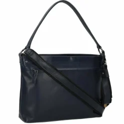 Harold's Schultertaschen<Caugio Schultertasche Leder 32 cm dunkelblau
