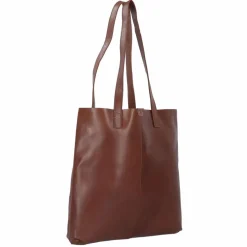 Harold's Henkeltaschen|Schultertaschen<Caugio Schultertasche Leder 33 cm cognac