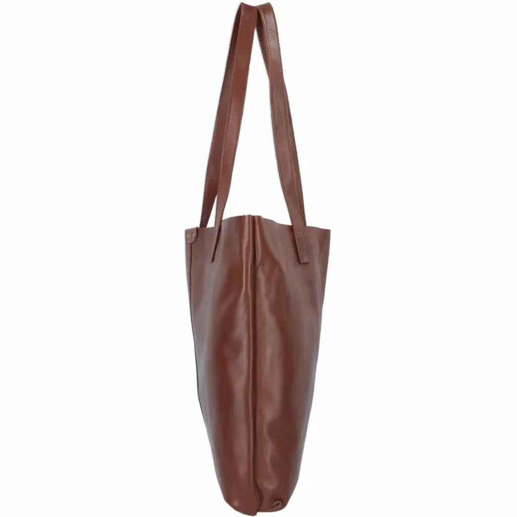 Harold's Henkeltaschen|Schultertaschen<Caugio Schultertasche Leder 33 cm cognac