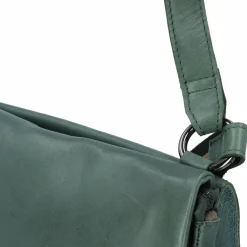 Harold's Schultertaschen<Caugio Schultertasche Leder 25 cm gruen