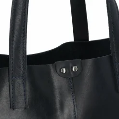 Harold's Henkeltaschen|Schultertaschen<Caugio Schultertasche Leder 33 cm dunkelblau