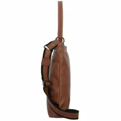Harold's Schultertaschen<Caugio Schultertasche Leder 27 cm cognac