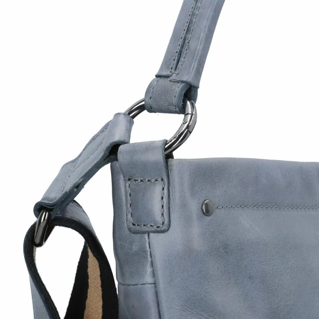 Harold's Schultertaschen<Caugio Schultertasche Leder 32 cm blau