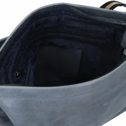 Harold's Schultertaschen<Caugio Schultertasche Leder 32 cm blau