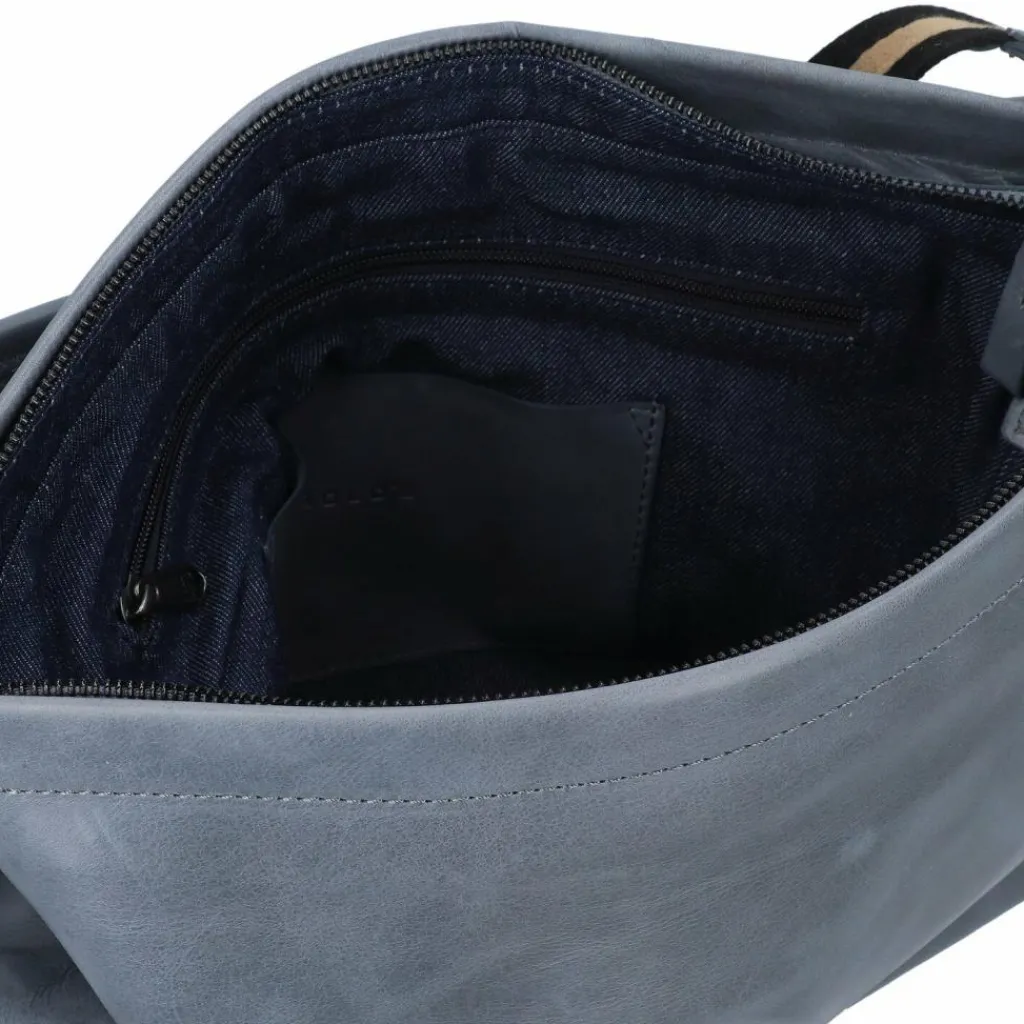 Harold's Schultertaschen<Caugio Schultertasche Leder 32 cm blau