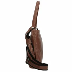 New Harold's Caugio Schultertasche Leder 32 cm cognac