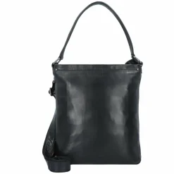 Harold's Schultertaschen<Caugio Schultertasche Leder 27 cm schwarz
