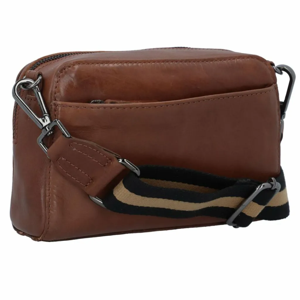 Harold's Umhängetaschen<Caugio Umhängetasche Leder 21.5 cm cognac
