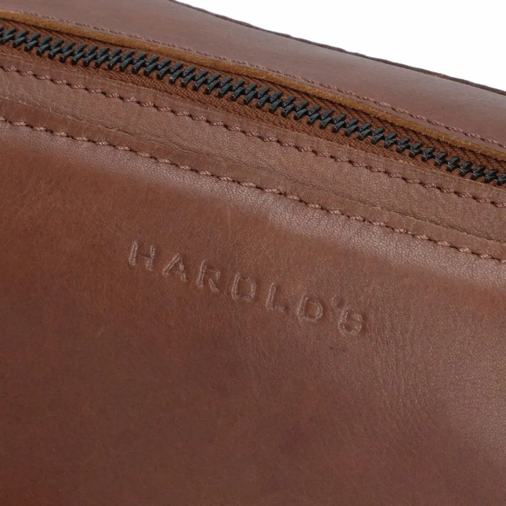 Harold's Umhängetaschen<Caugio Umhängetasche Leder 21.5 cm cognac